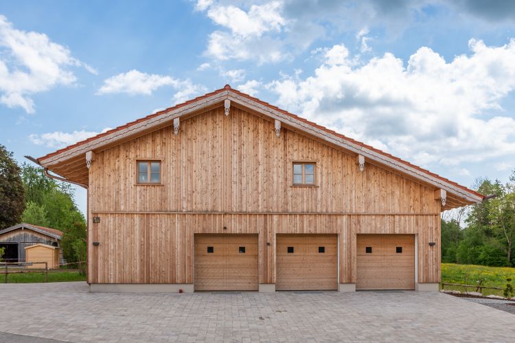 Landhaus Lärche Blockwandschalung Blockwandschalung