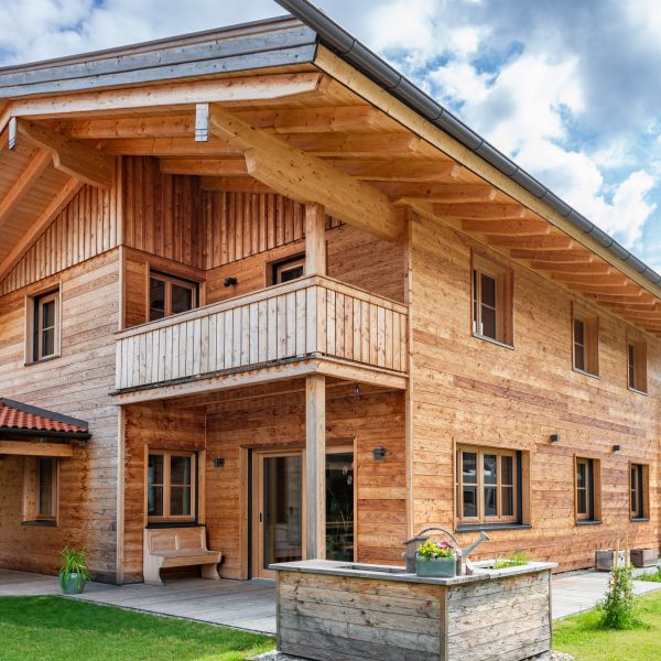 Holzhaus Einfamilienhaus Holzständerbauweise