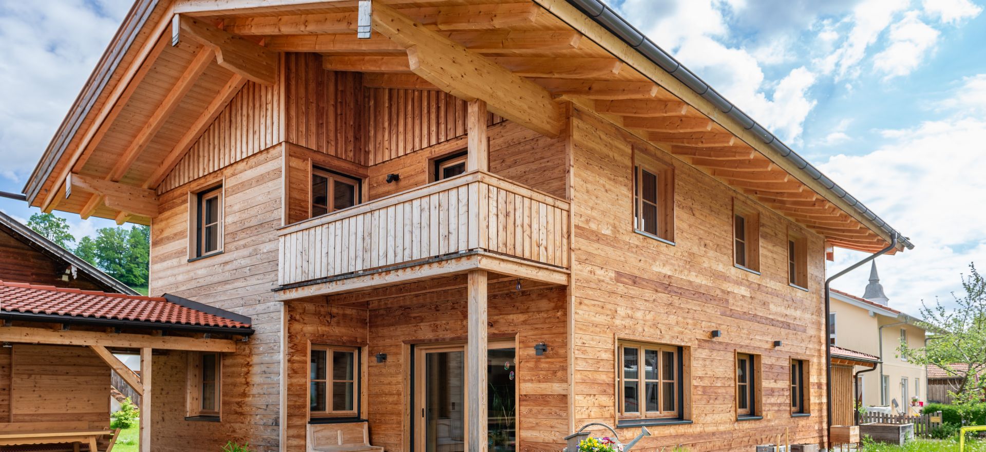 Holzhaus ökologisch nachhaltig