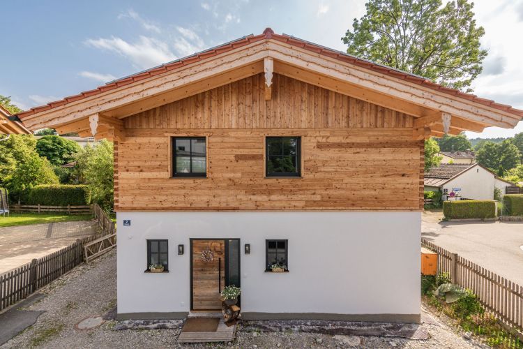 Haustür Holzhaus Einfamilienhaus