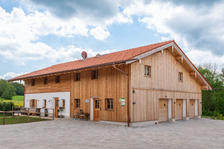 Landhaus Lärche Blockwandschalung Blockwandschalung