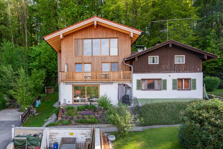 Einfamilienhaus Holzständerbauweise Aufstockung