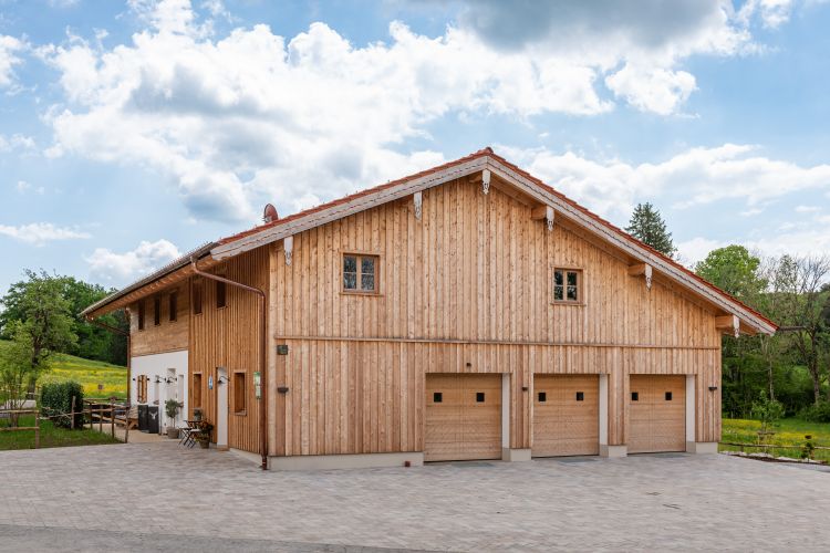 Landhaus Lärche Blockwandschalung Blockwandschalung
