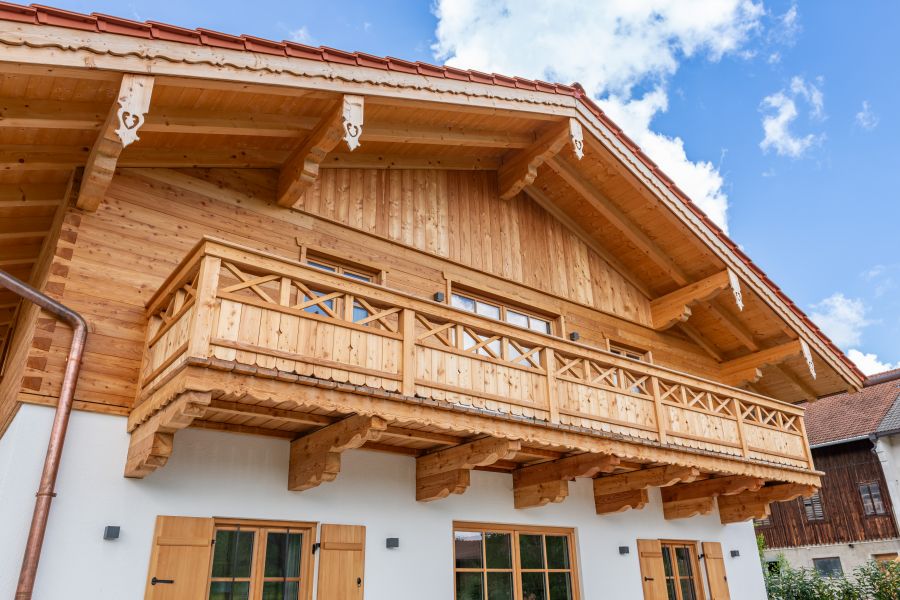 Balkon wetterfest Holz