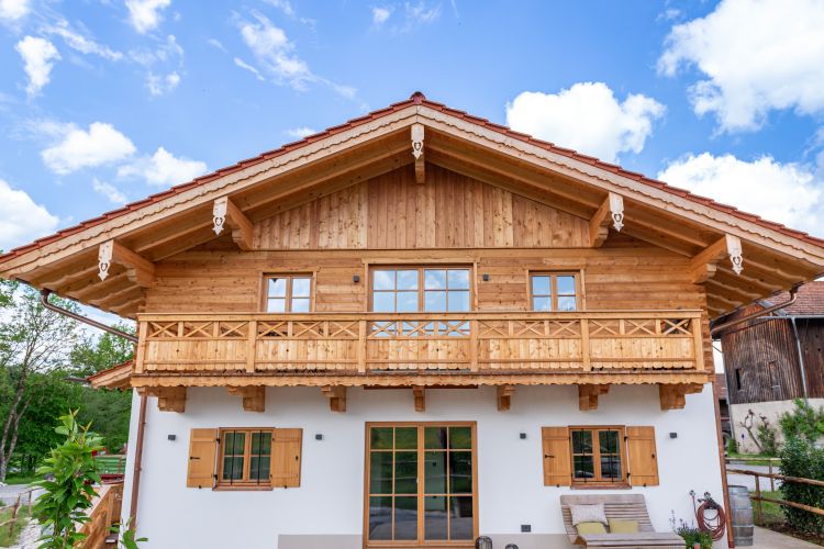 Landhaus Balkon Lärche
