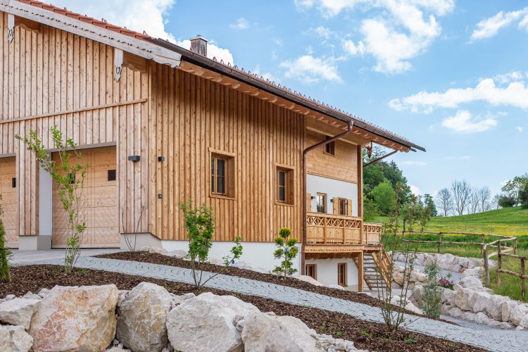 Landhaus Lärche Blockwandschalung Blockwandschalung