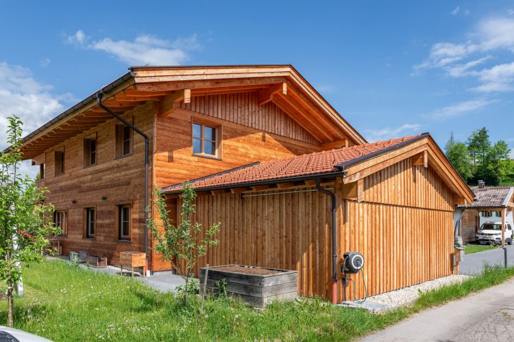 Einfamilienhaus Schalung Lärchenholz