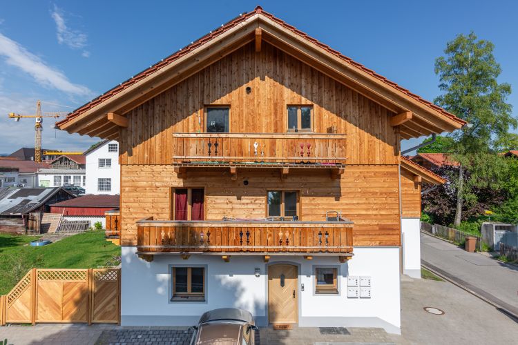 Einfamilienhauses Holzständerbauweise Aufstockung