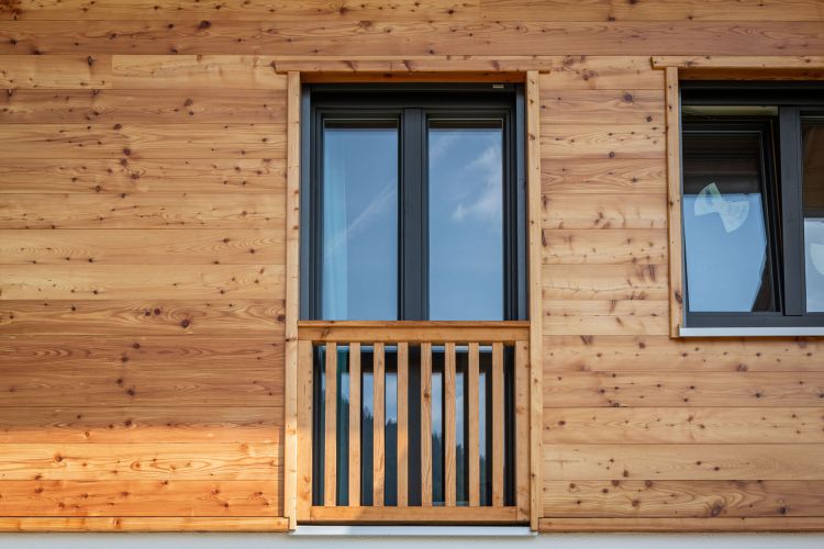 Fenster Französischer Balkon Lärche