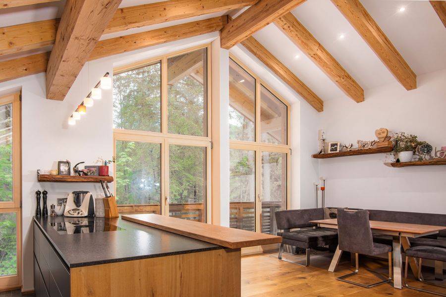 Dachstuhl Sichtdachstuhl